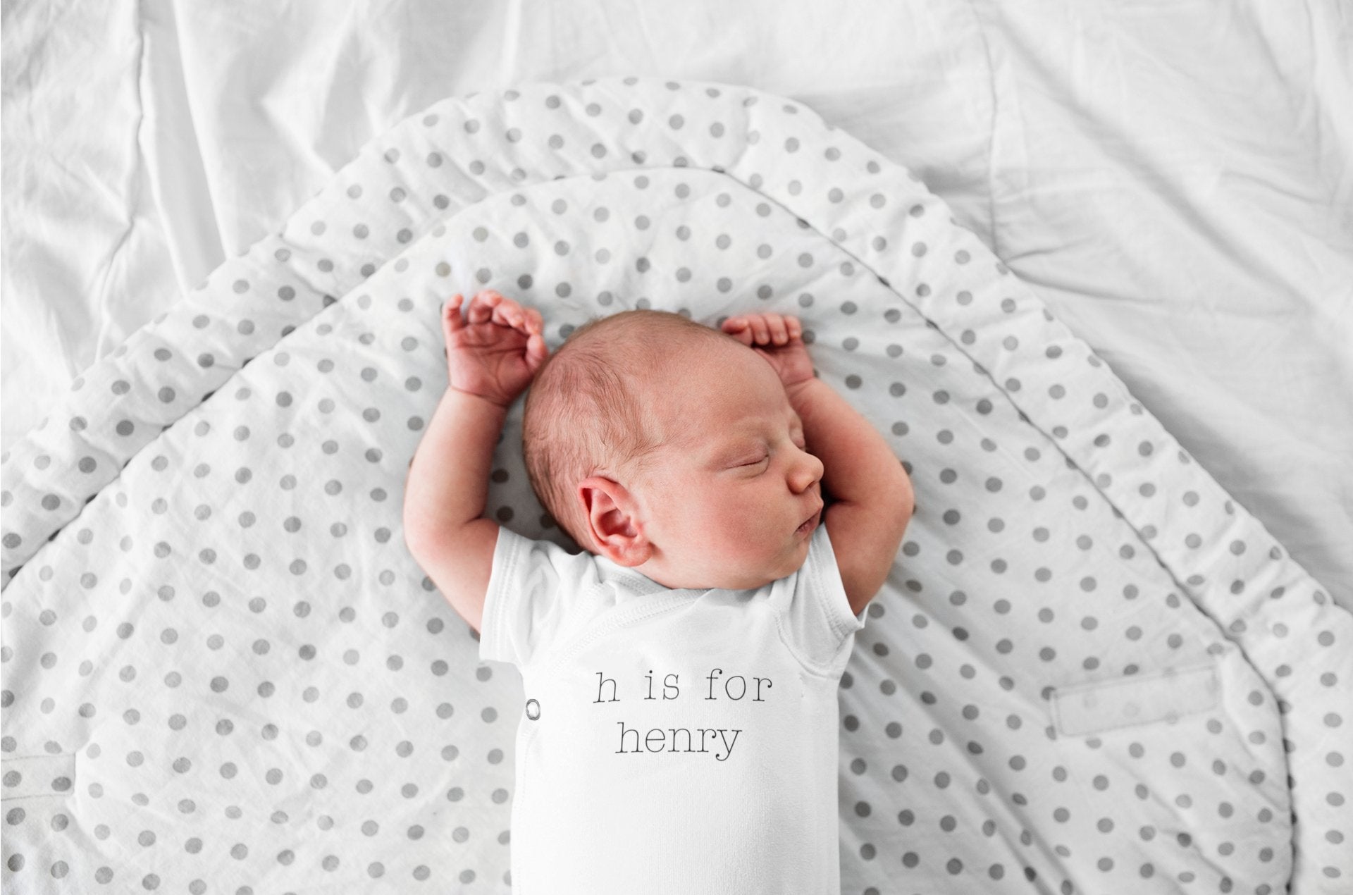 Baby Name Custom Bodysuit - Newborn Baby Giftproduct_type