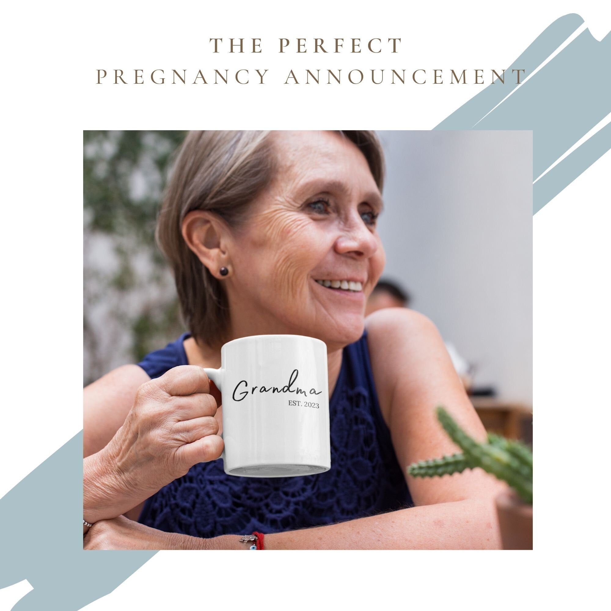 Gifts for New Grandparents, Customized Gift for New Grandma & Grandpa, Coffee Mugs for New Grandparentsproduct_type