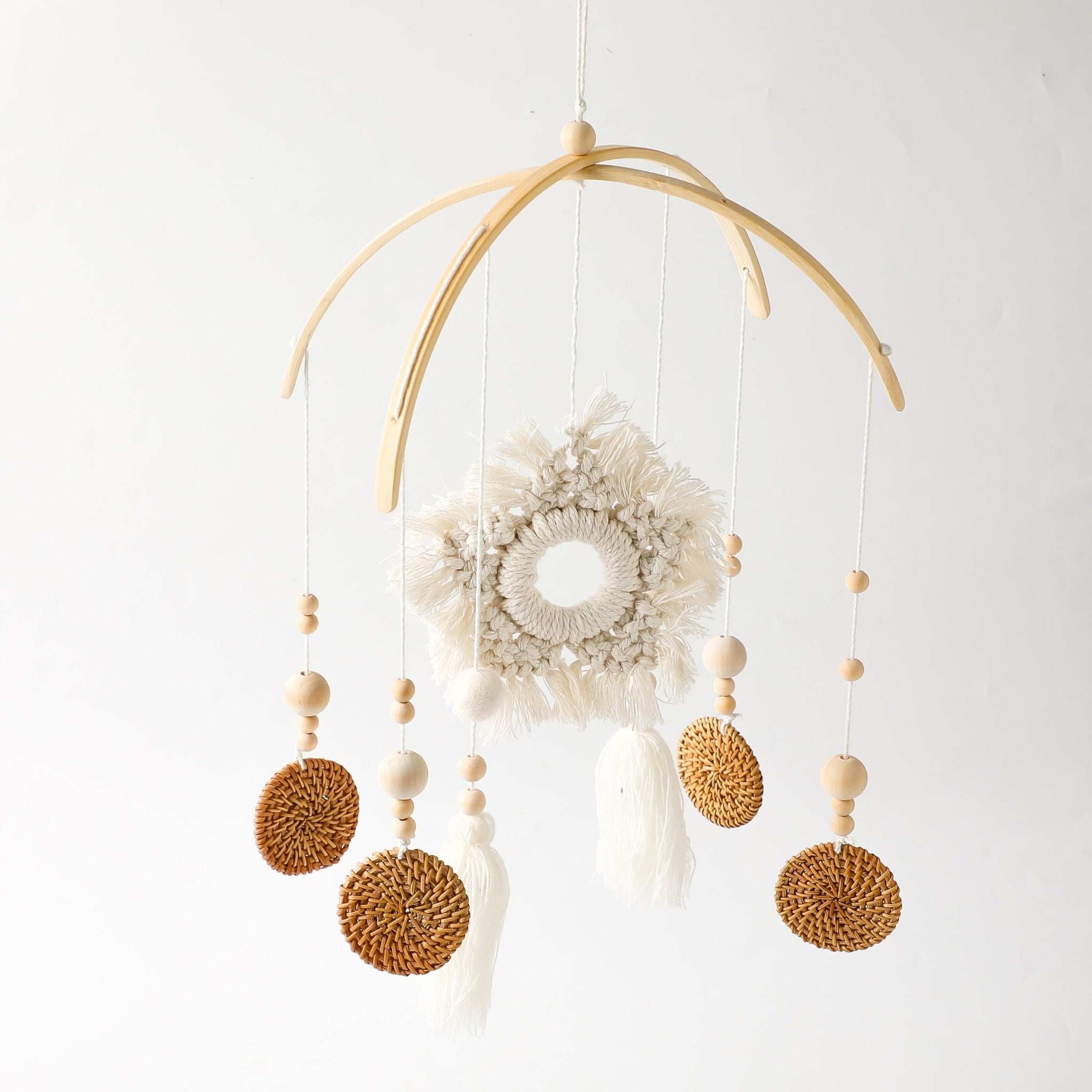 Handcrafted Wooden Boho Baby Mobiles for Nurseryproduct_type