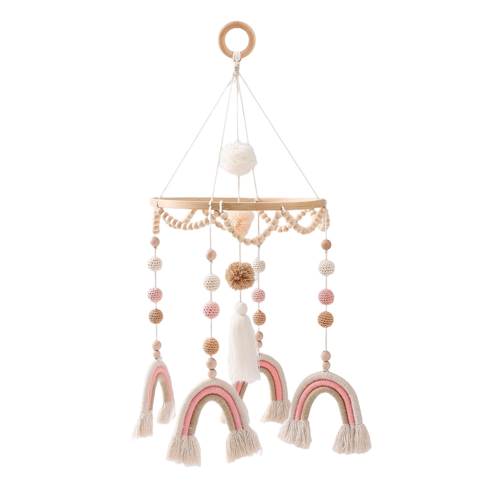Handcrafted Wooden Boho Baby Mobiles for Nurseryproduct_type