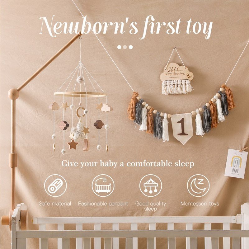Handcrafted Wooden Boho Baby Mobiles for Nurseryproduct_type