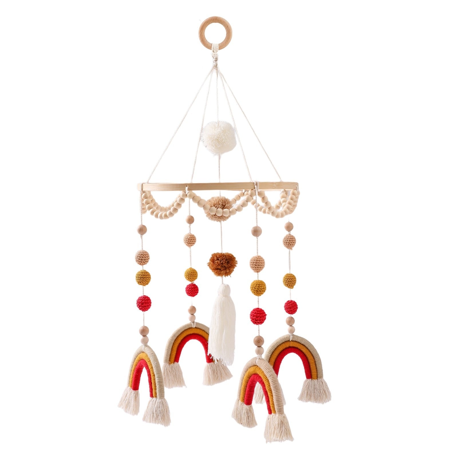 Handcrafted Wooden Boho Baby Mobiles for Nurseryproduct_type
