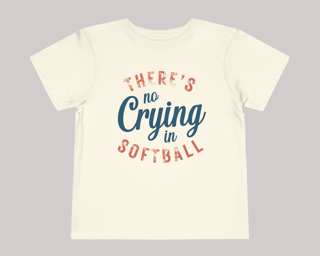 There is No Crying in Softball Shirt, Softball Mom shirt, Funny Softball Shirt, Girls Softball Shirt, Softball Coach Shirt - Gathering Littles