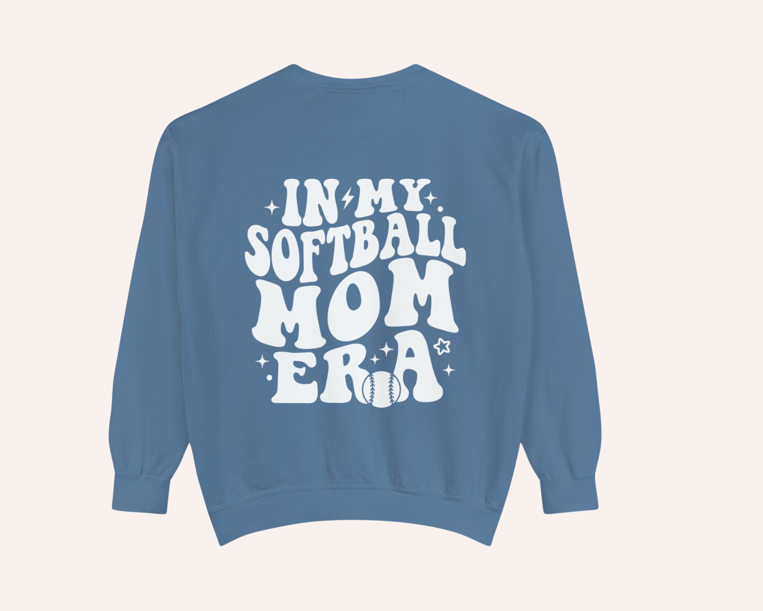In My Softball Mom Era Sweatshirt, Softball Mom Shirt, Retro Sport Mom, Softball Mama Sweater, Mothers Day Gift, Team Mom Gift - Gathering Littles