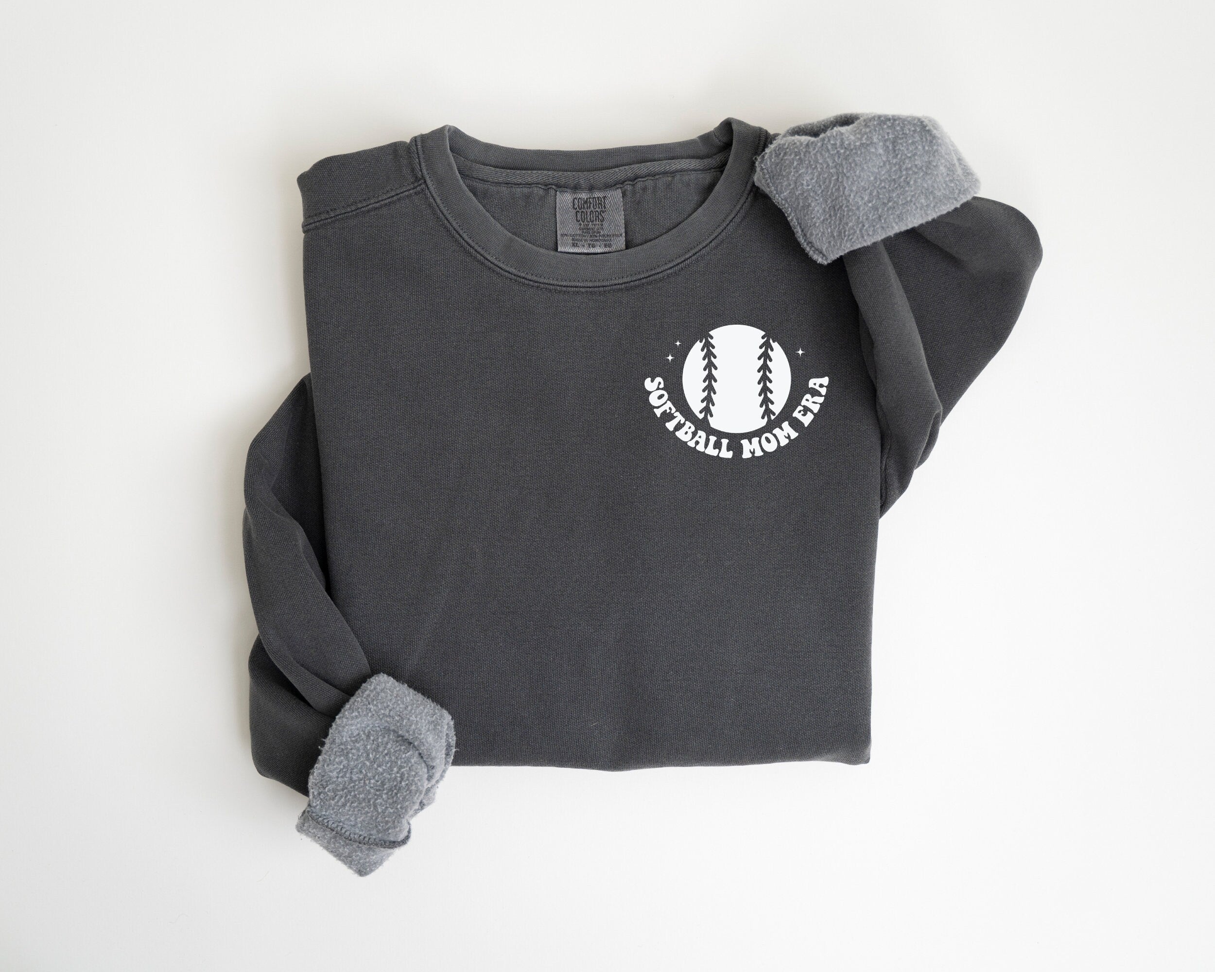 In My Softball Mom Era Sweatshirt, Softball Mom Shirt, Retro Sport Mom, Softball Mama Sweater, Mothers Day Gift, Team Mom Gift - Gathering Littles