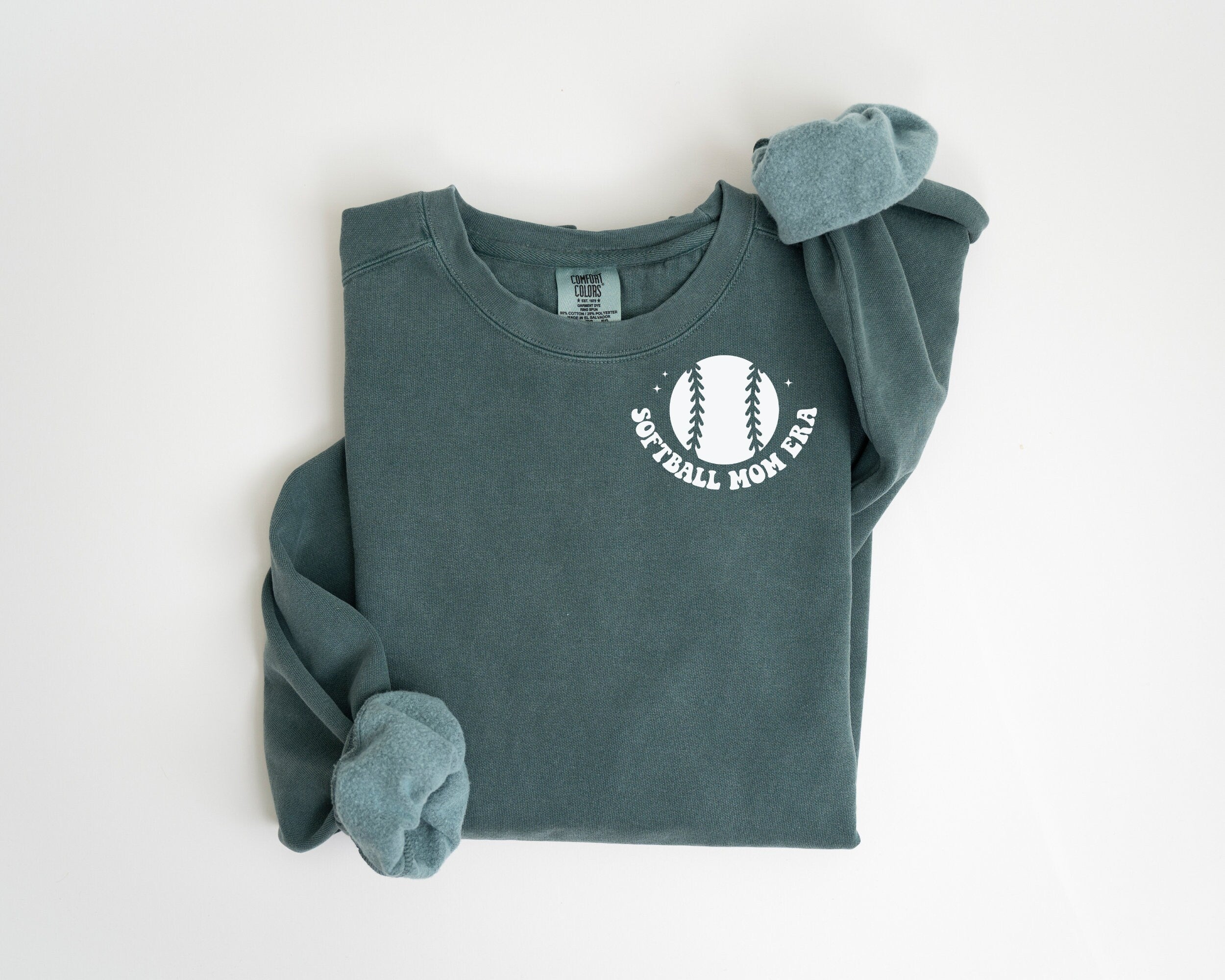 In My Softball Mom Era Sweatshirt, Softball Mom Shirt, Retro Sport Mom, Softball Mama Sweater, Mothers Day Gift, Team Mom Gift - Gathering Littles