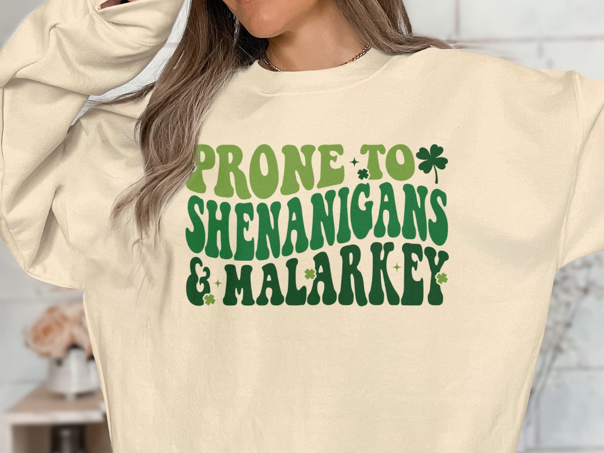 Shamrock Sweatshirt, Toddler St. Patrick&