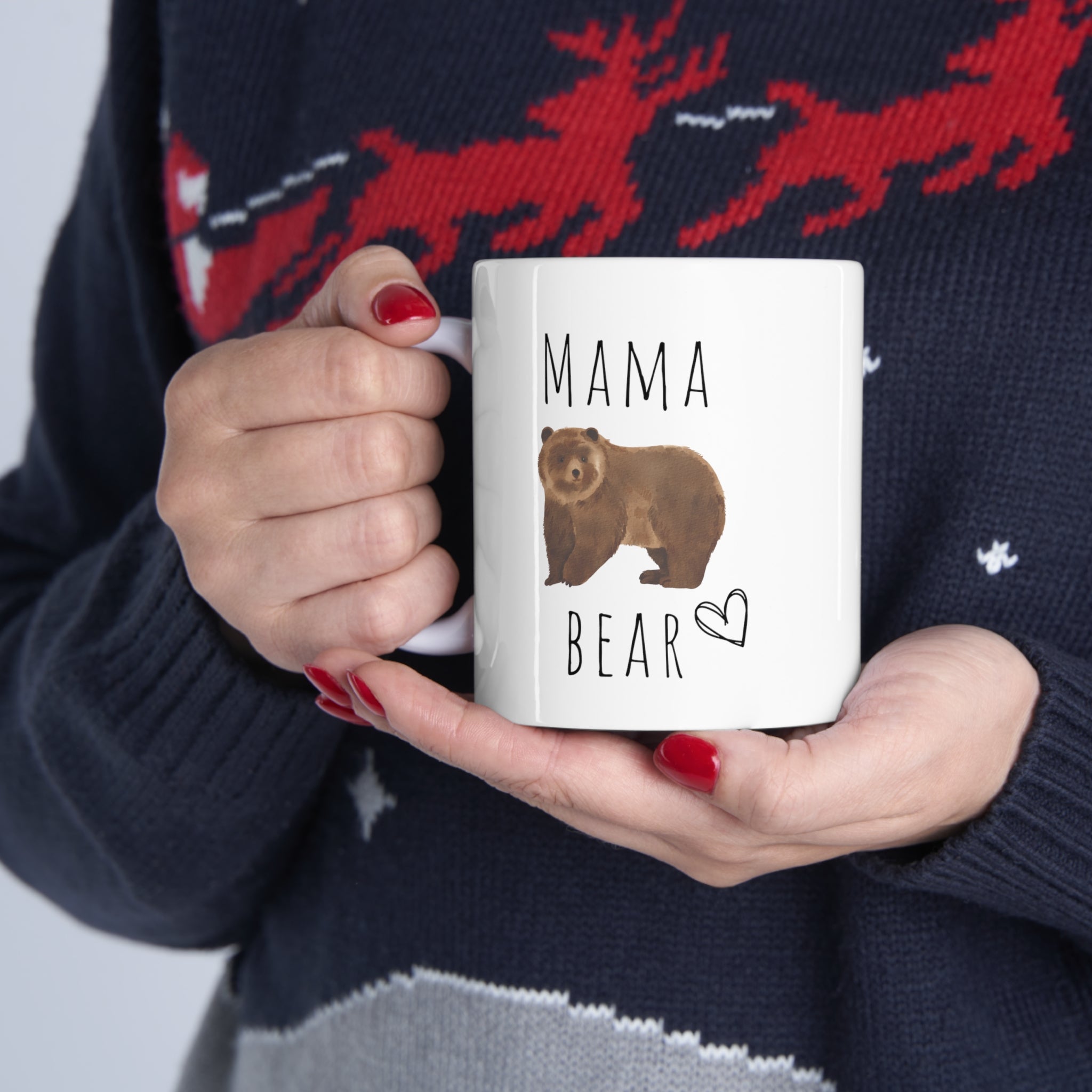 Mama Bear Coffee Mug, Mother&