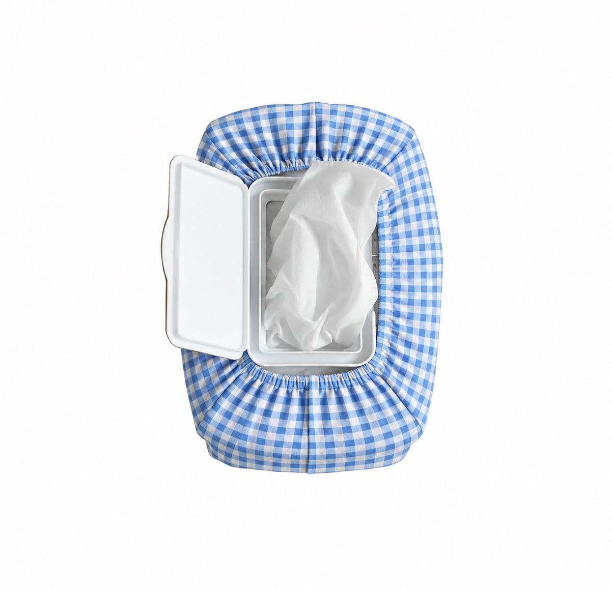 Gingham Wet Wipe Cover