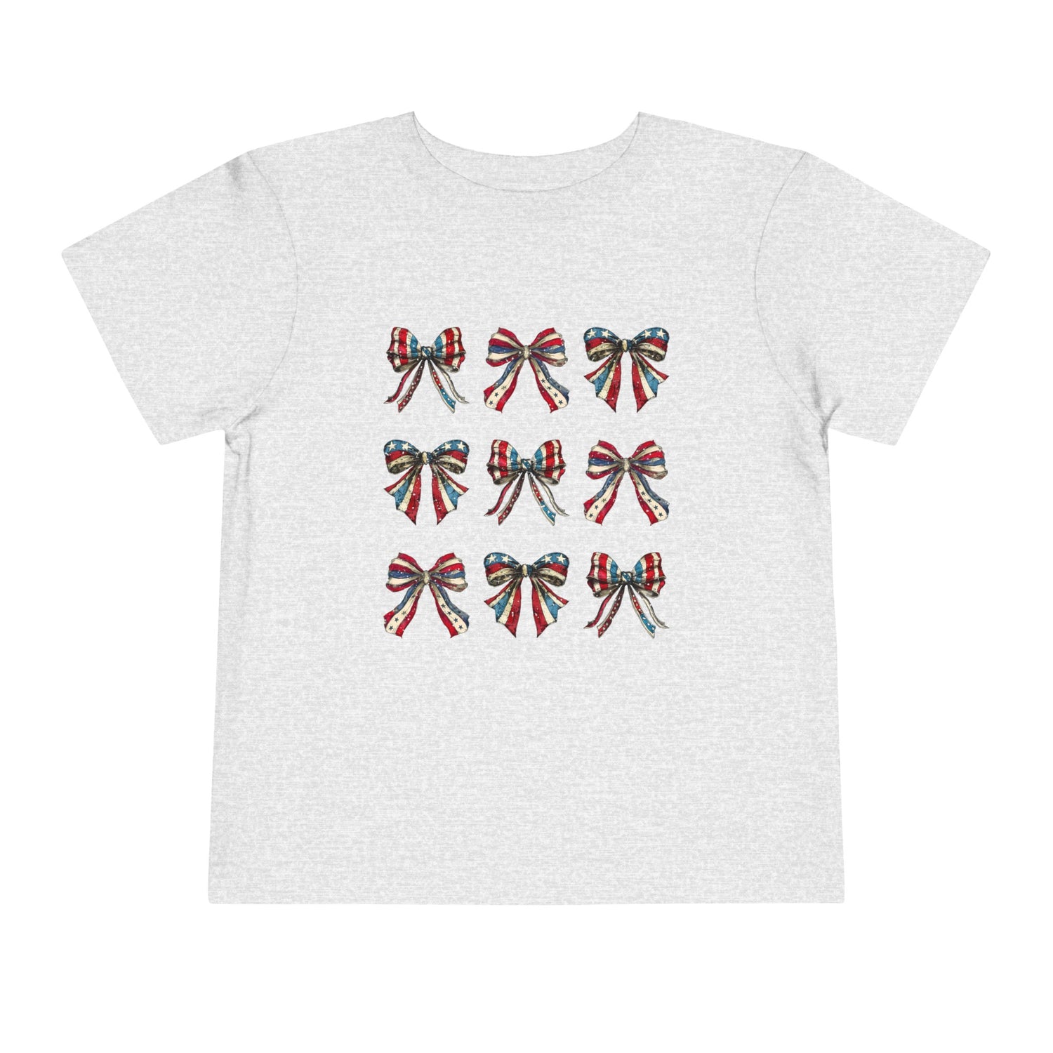 July 4th Bows Toddler Tee