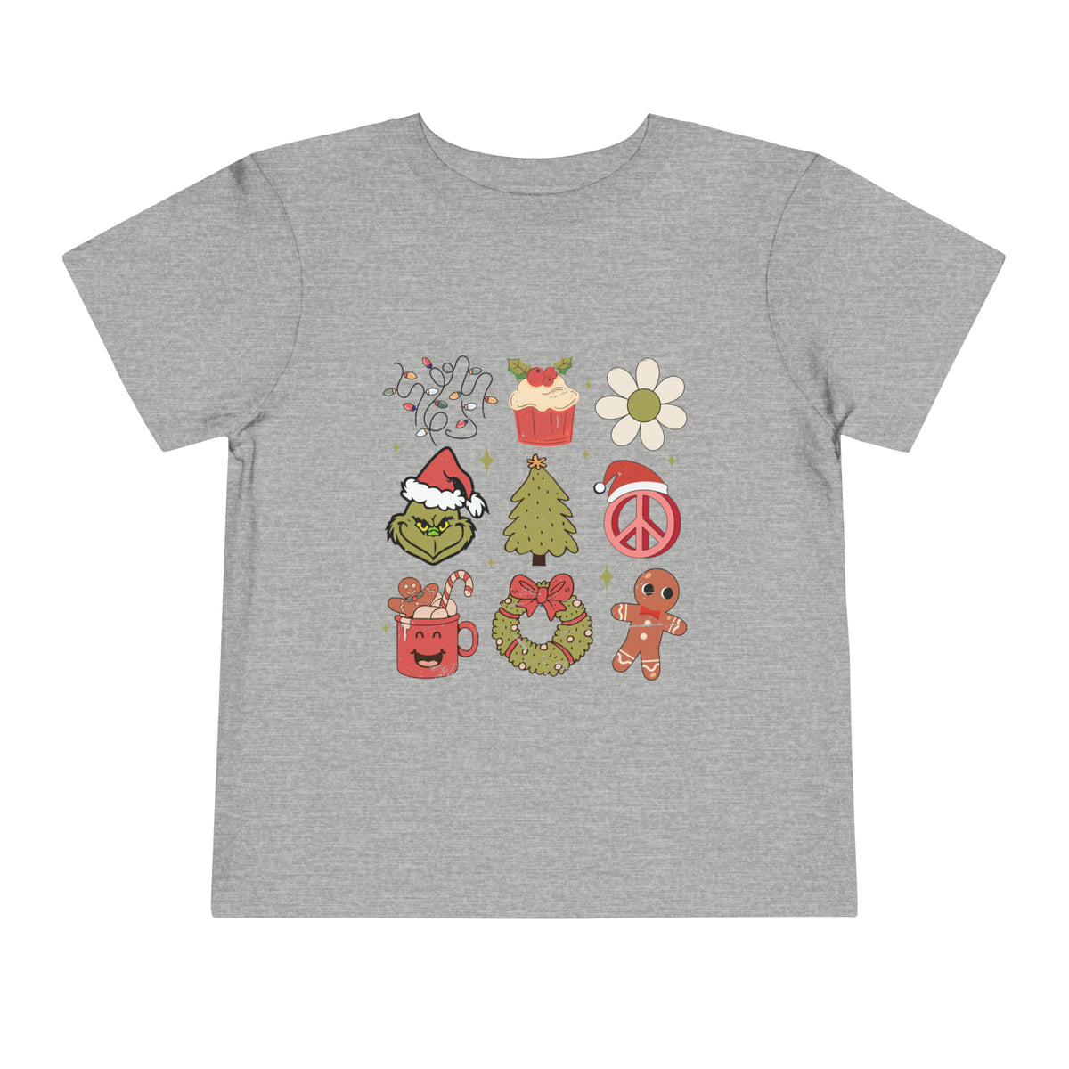 Toddler Christmas Shirt - Christmas Tree Kids Christmas Shirt - Holiday Natural Infant, Toddler &amp; Youth Tee - Gathering Littles