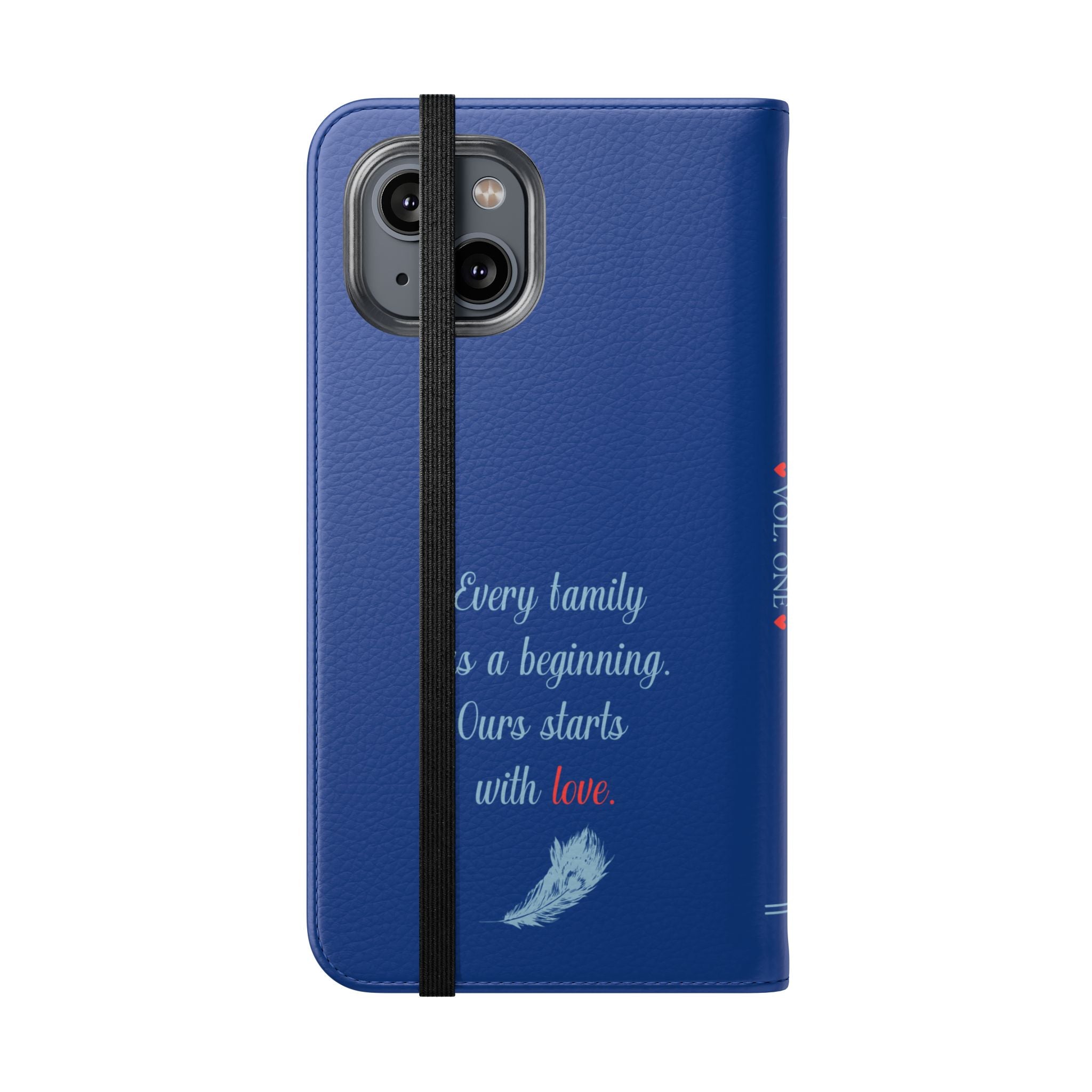 Custom "Our Family Story" Book Phone Case