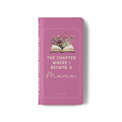 Custom "First Chapter" Book Phone Case for New Moms