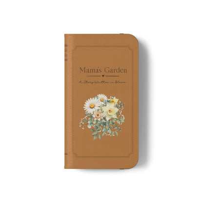 Custom "Mamas Garden" Birth Flower Book Phone Case
