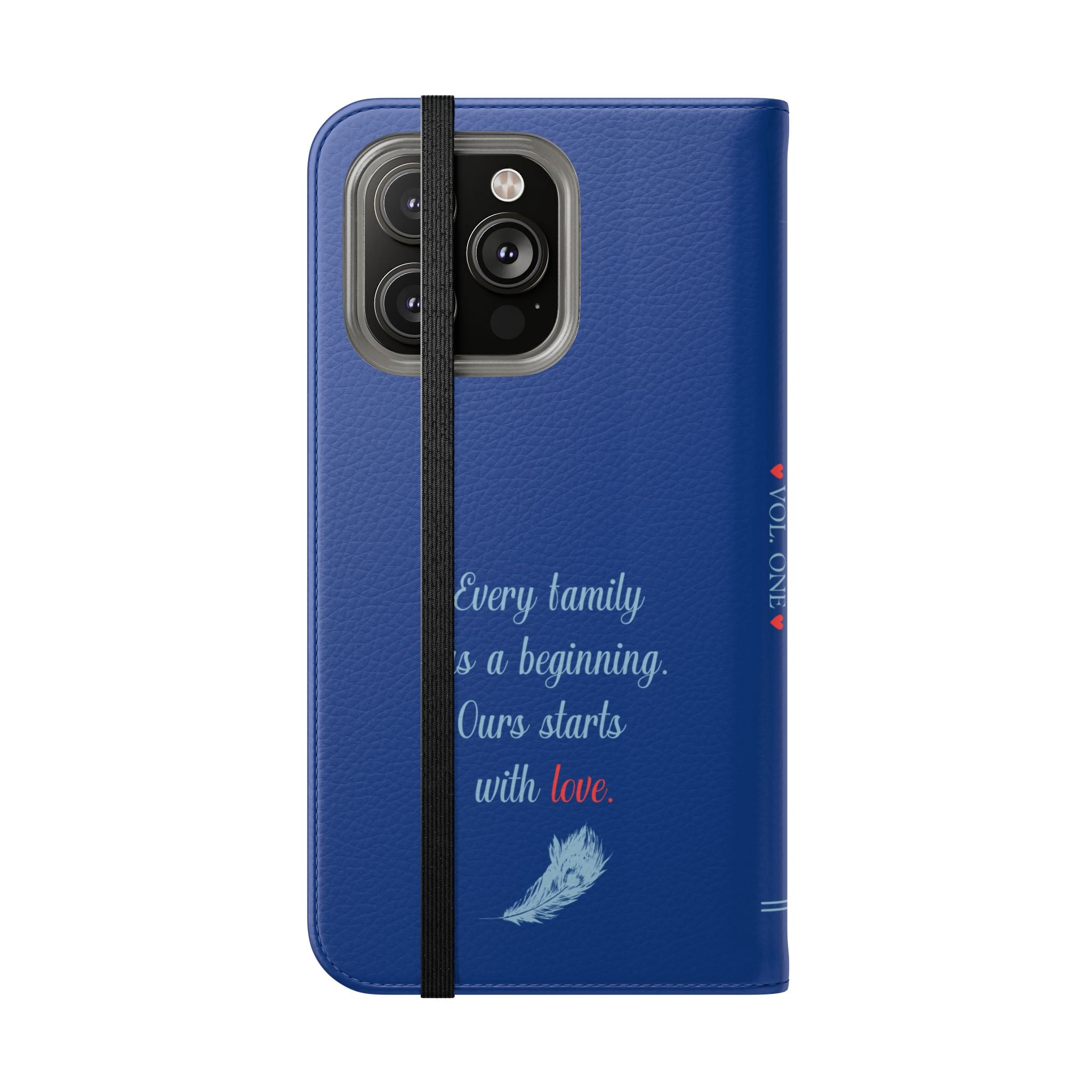 Custom "Our Family Story" Book Phone Case