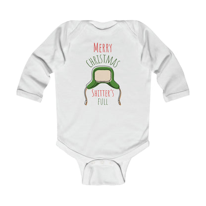 Merry Christmas Sh*tters Full, Holiday, Baby Bodysuit, Christmas Onesie, Baby Girl, Baby Boy - Gathering Littles