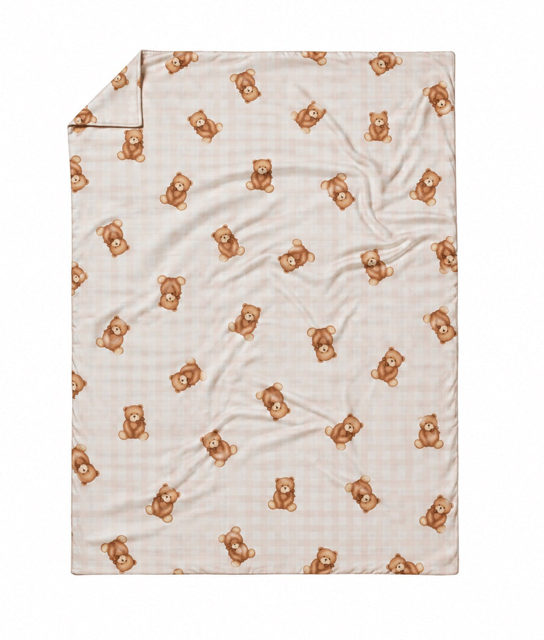 Toddler Gingham Duvet Cover Only