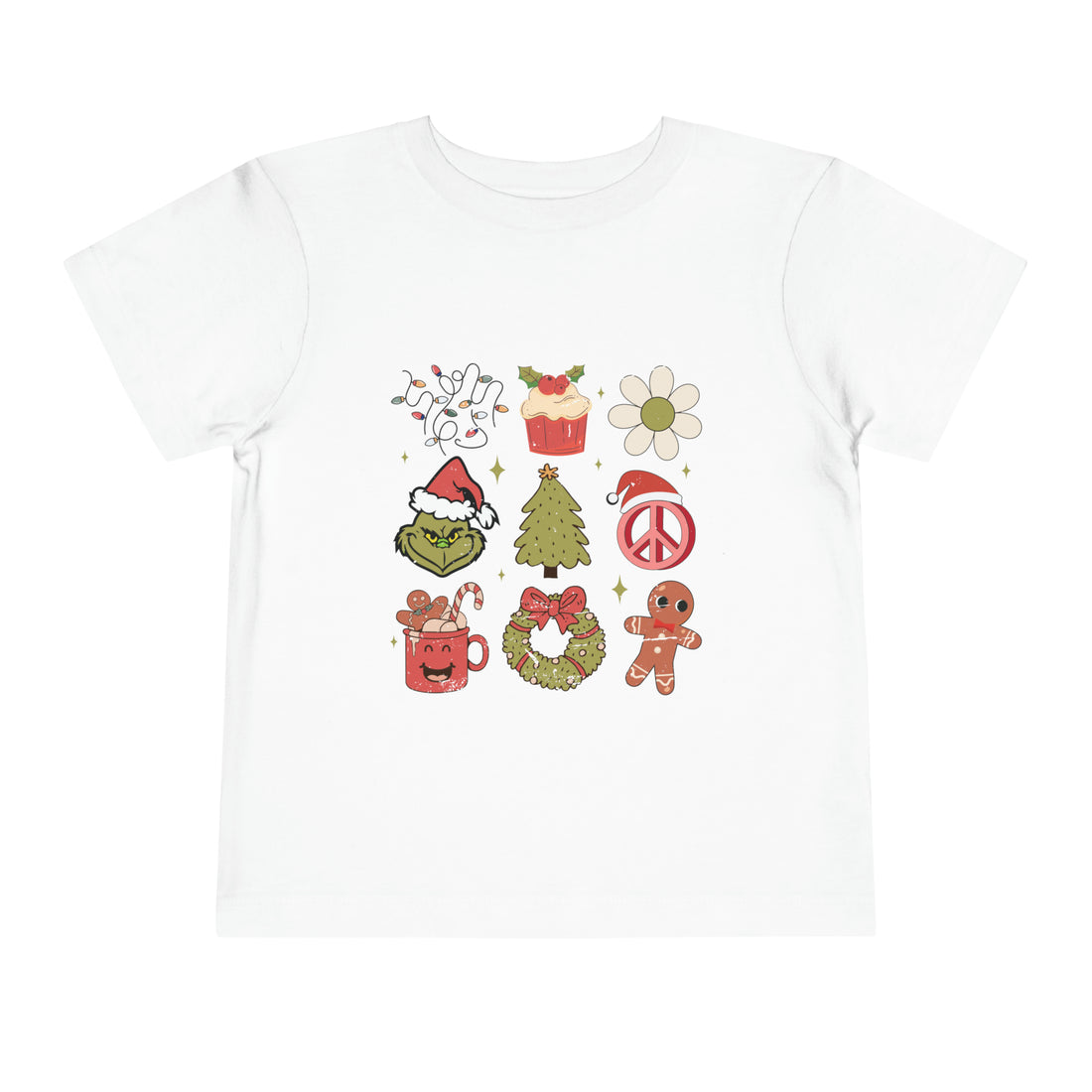 Toddler Christmas Shirt - Christmas Tree Kids Christmas Shirt - Holiday Natural Infant, Toddler &amp; Youth Tee - Gathering Littles