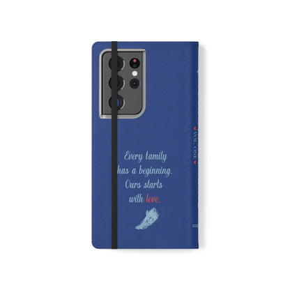 Custom "Our Family Story" Book Phone Case