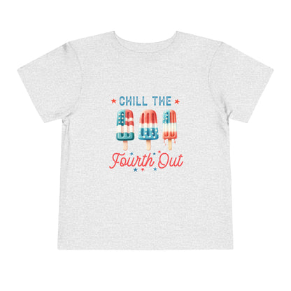 Toddler 4th of July T-shirt Chill the Fourth Out