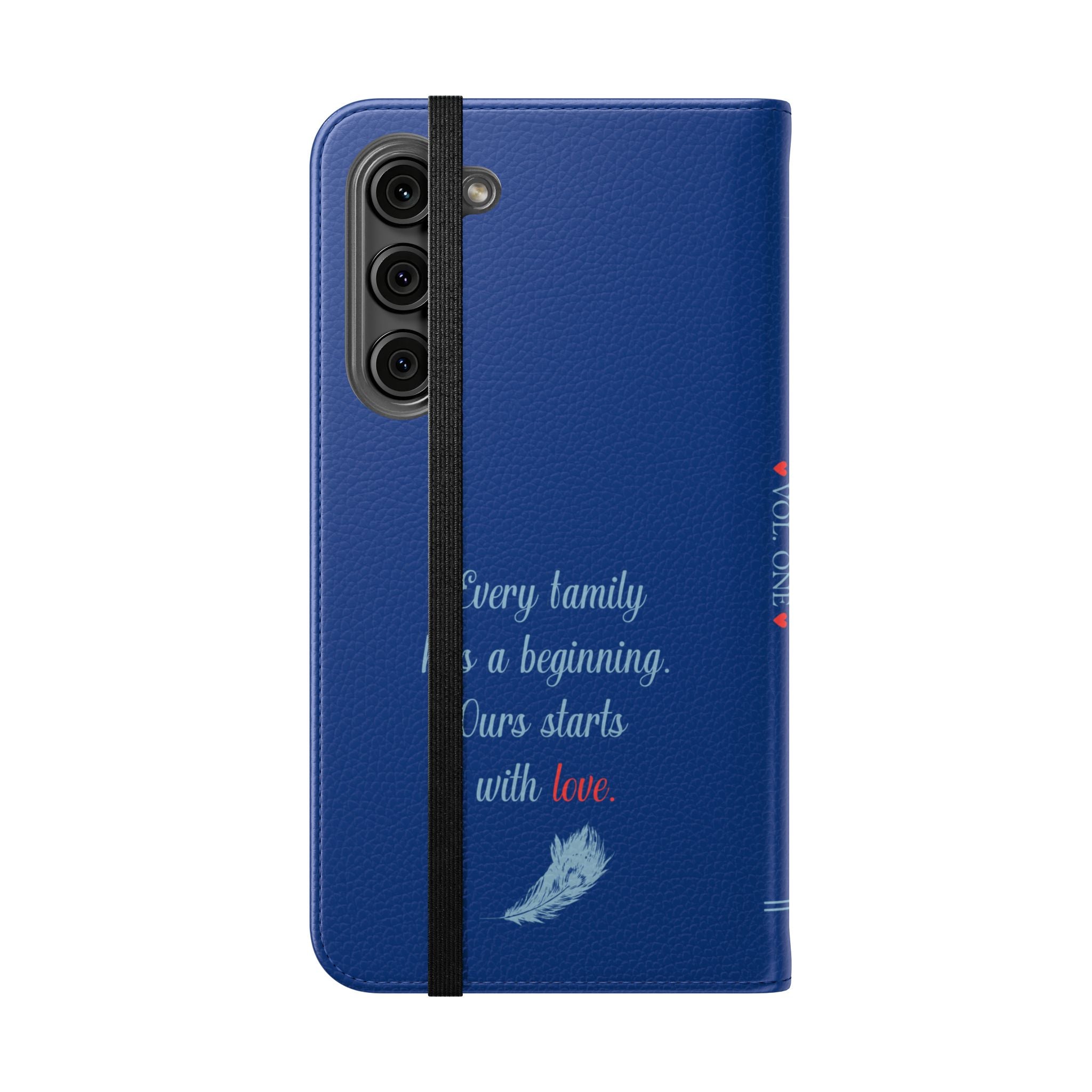 Custom "Our Family Story" Book Phone Case