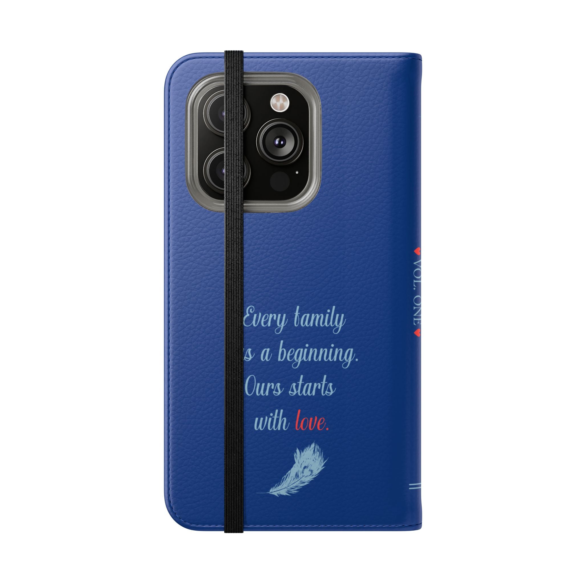 Custom "Our Family Story" Book Phone Case