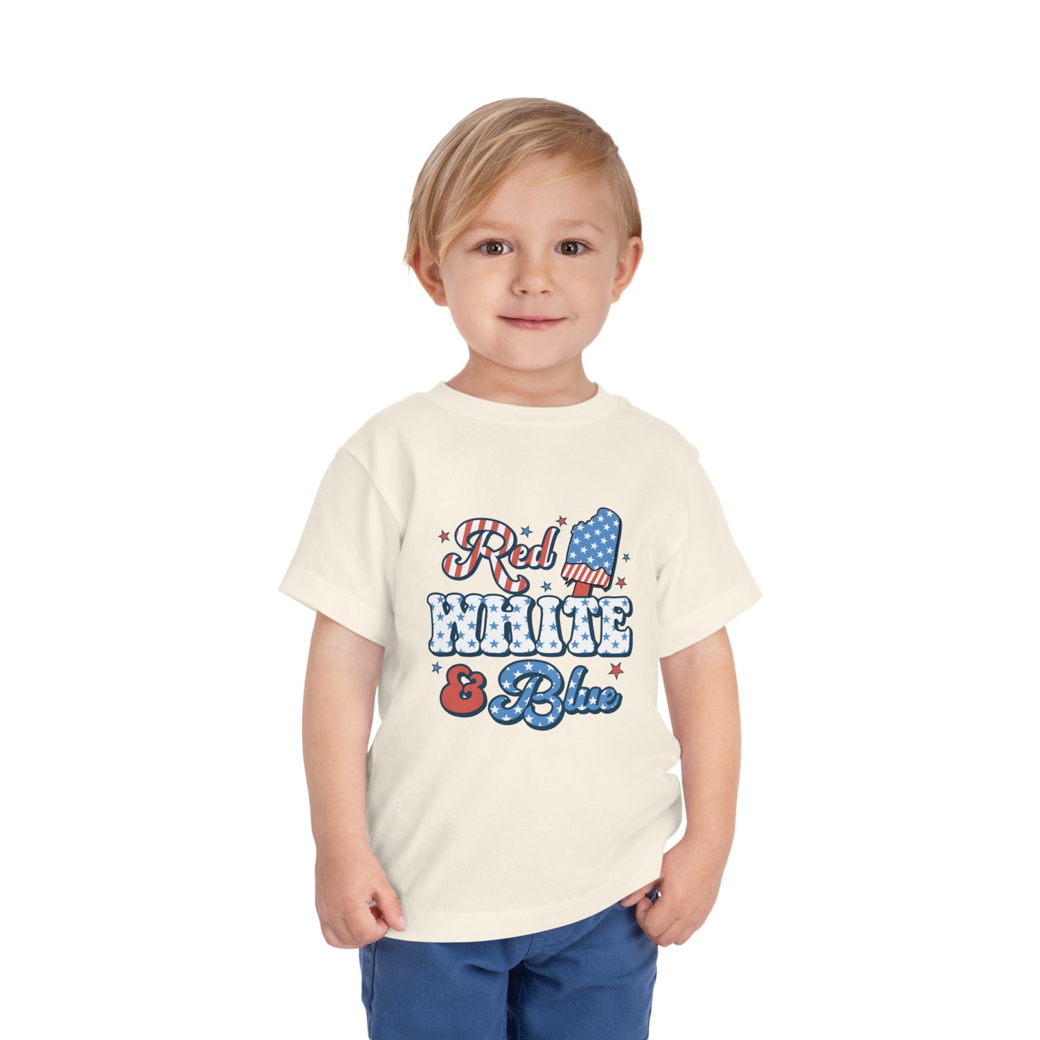 Red White and Blue Toddler Shirt