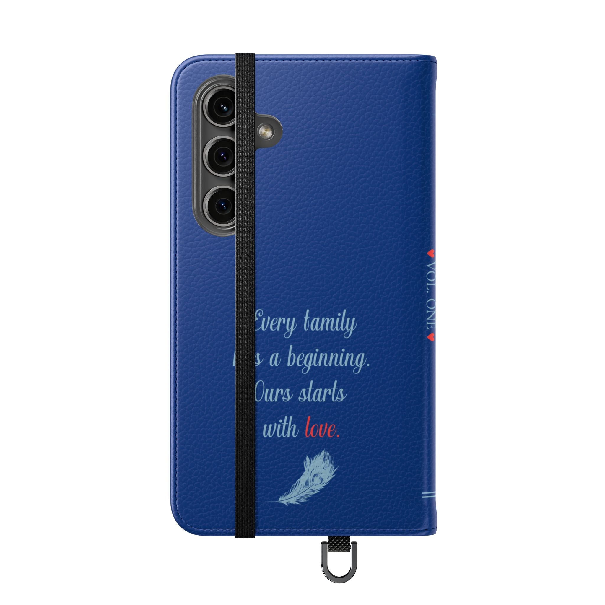 Custom "Our Family Story" Book Phone Case
