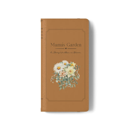 Custom "Mamas Garden" Birth Flower Book Phone Case