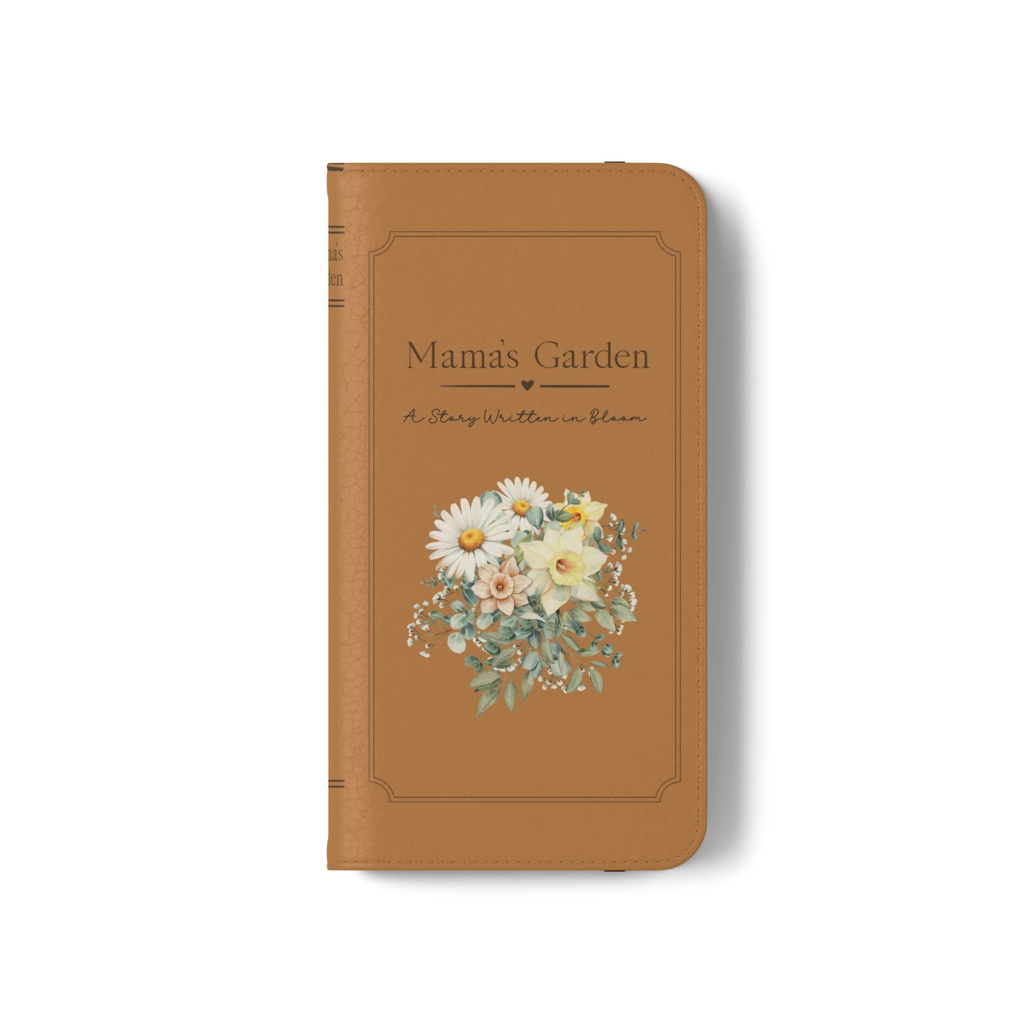 Custom "Mamas Garden" Birth Flower Book Phone Case