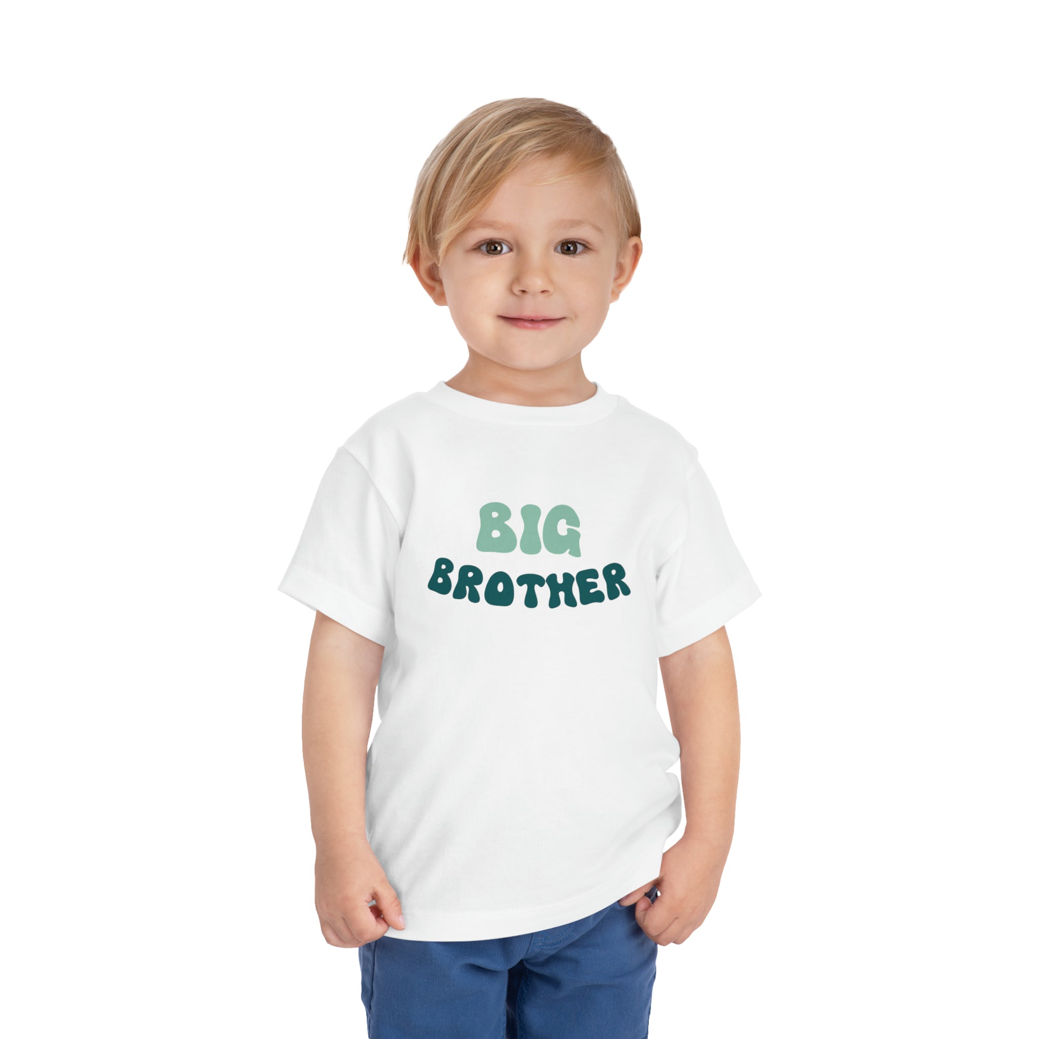 Big Brother Toddler Shirt, Big Bro T-Shirt, New Baby Announcement, Sibling Natural Toddler Shirt, Natural Baby Bodysuit, Big Brother Onesie - Gathering Littles