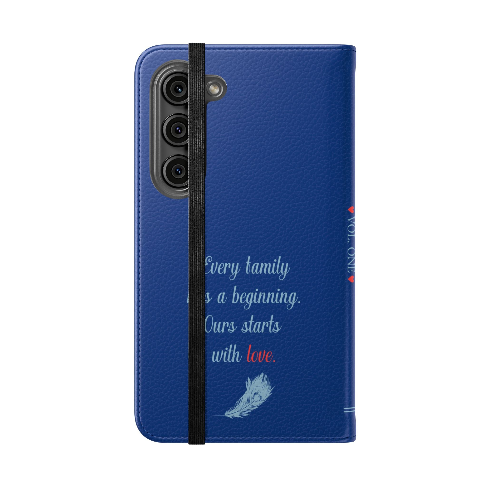 Custom "Our Family Story" Book Phone Case
