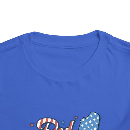 Red White and Blue Toddler Shirt