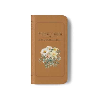 Custom "Mamas Garden" Birth Flower Book Phone Case