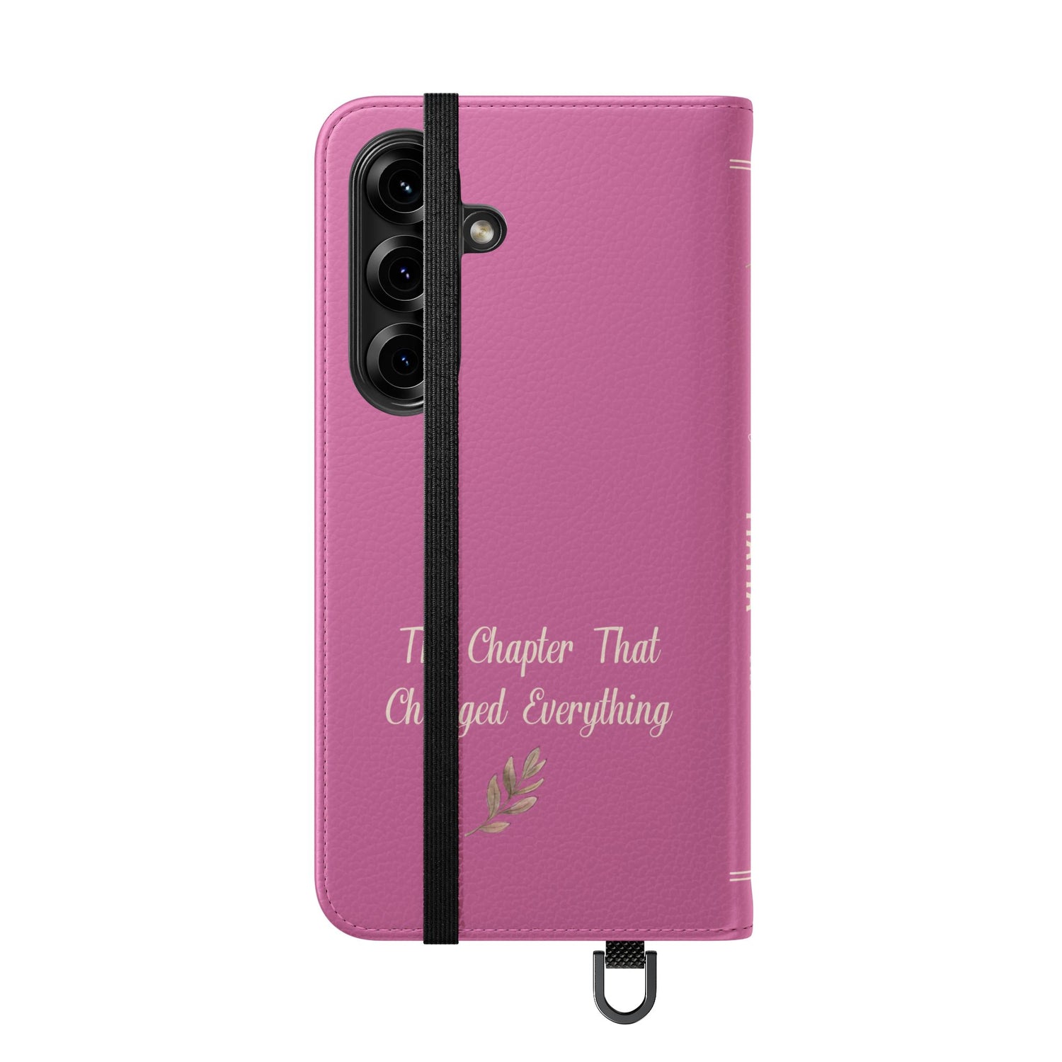 Custom "First Chapter" Book Phone Case for New Moms