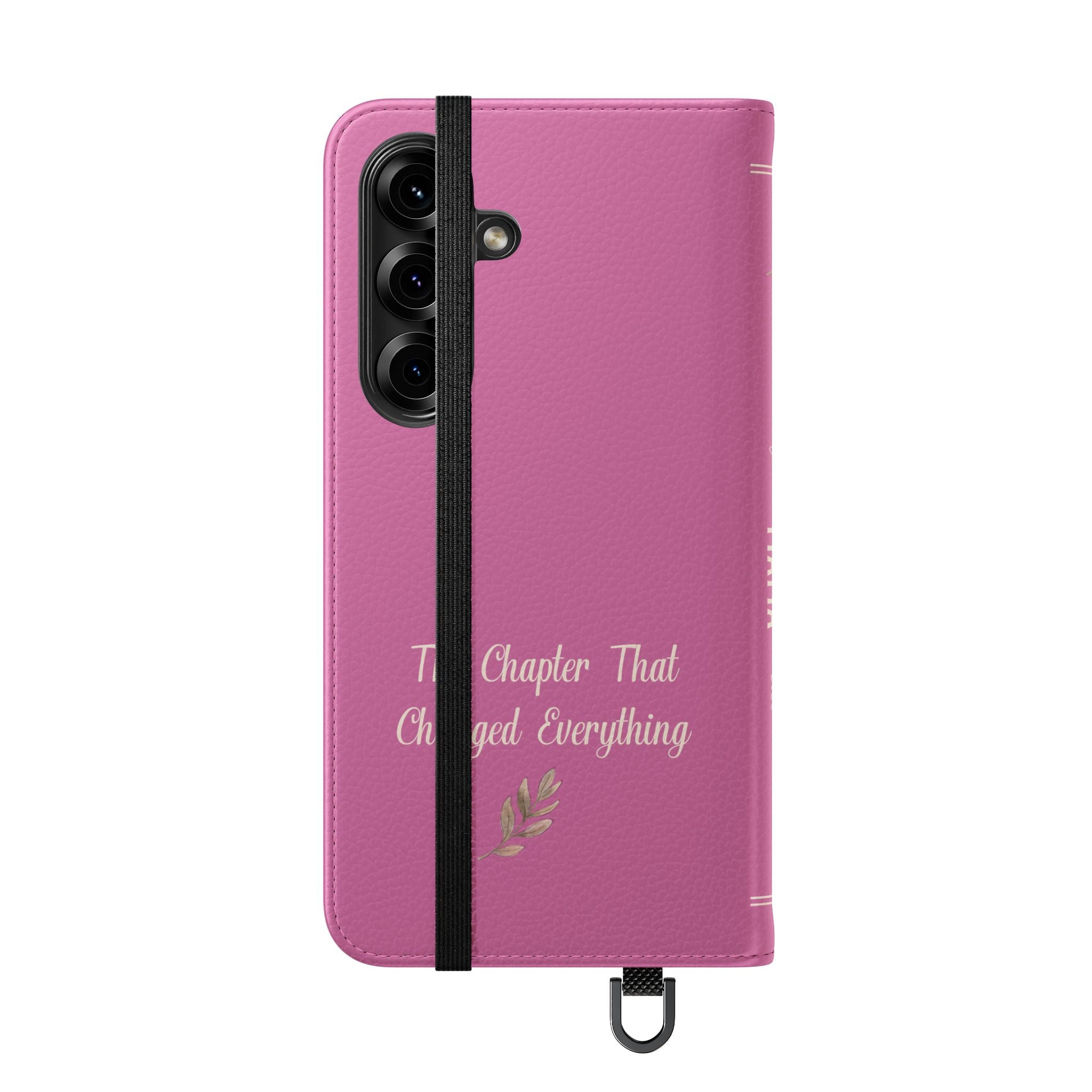 Custom "First Chapter" Book Phone Case for New Moms