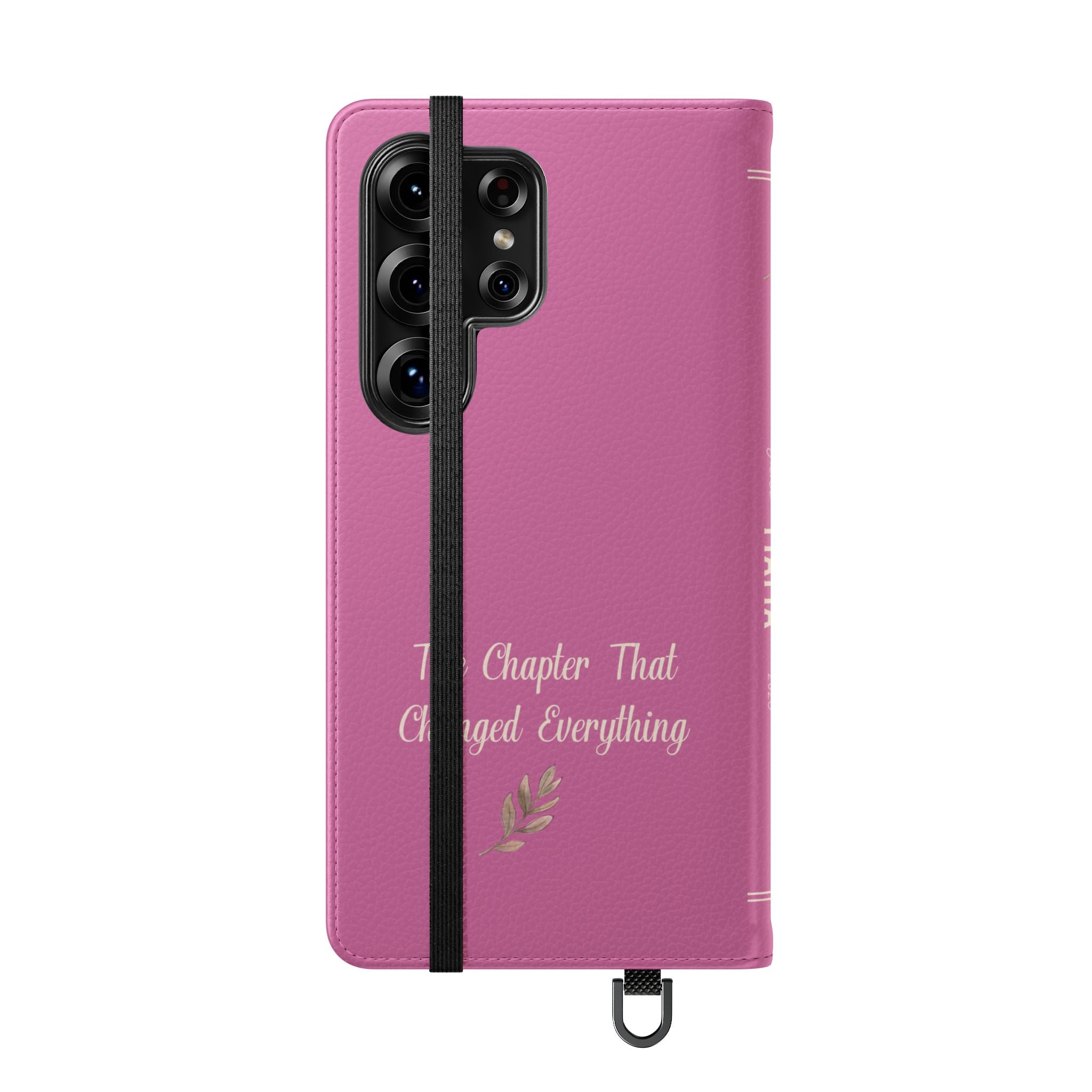 Custom "First Chapter" Book Phone Case for New Moms