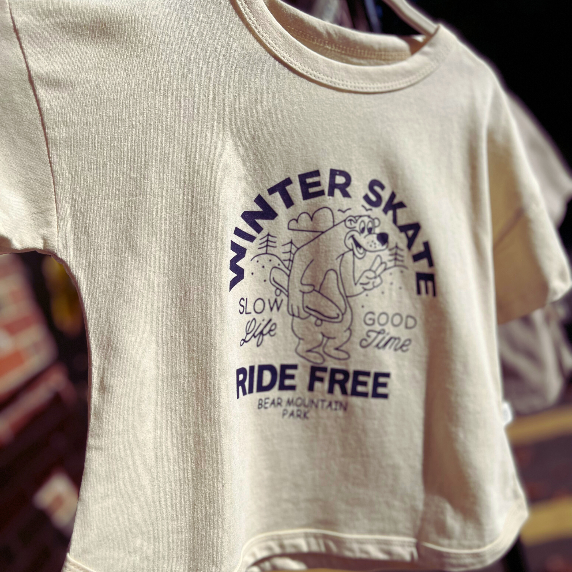 Bear Skateboarding Toddler Shirt - Bear Mountain Toddler Shirt - Gathering Littles