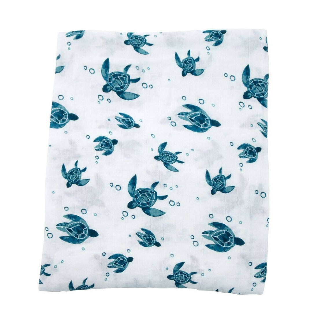 Sea Turtles Oh-So-Soft Muslin Single Swaddle Blanket