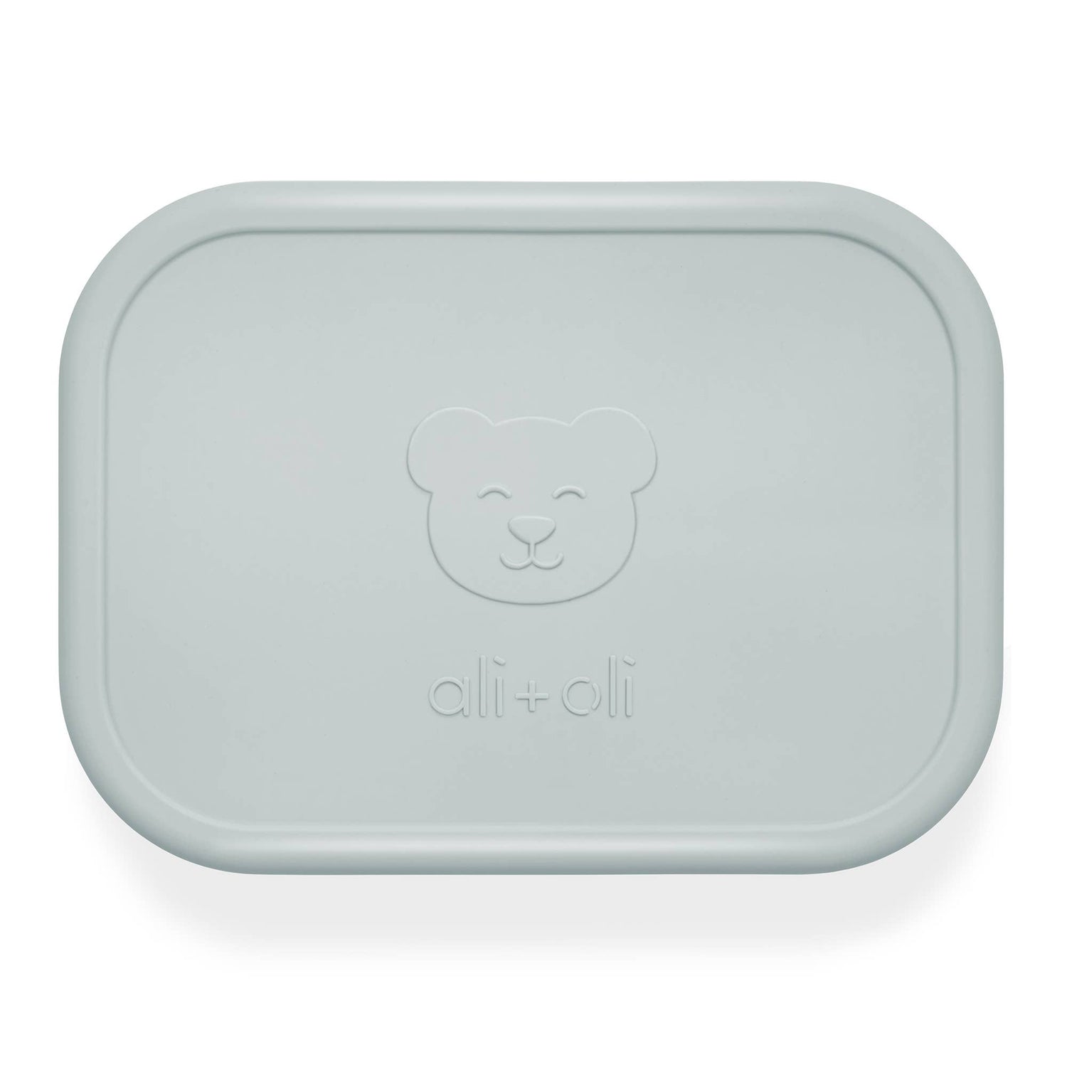 Ali+Oli Leakproof Silicone Bento Box (Blue) Back to School