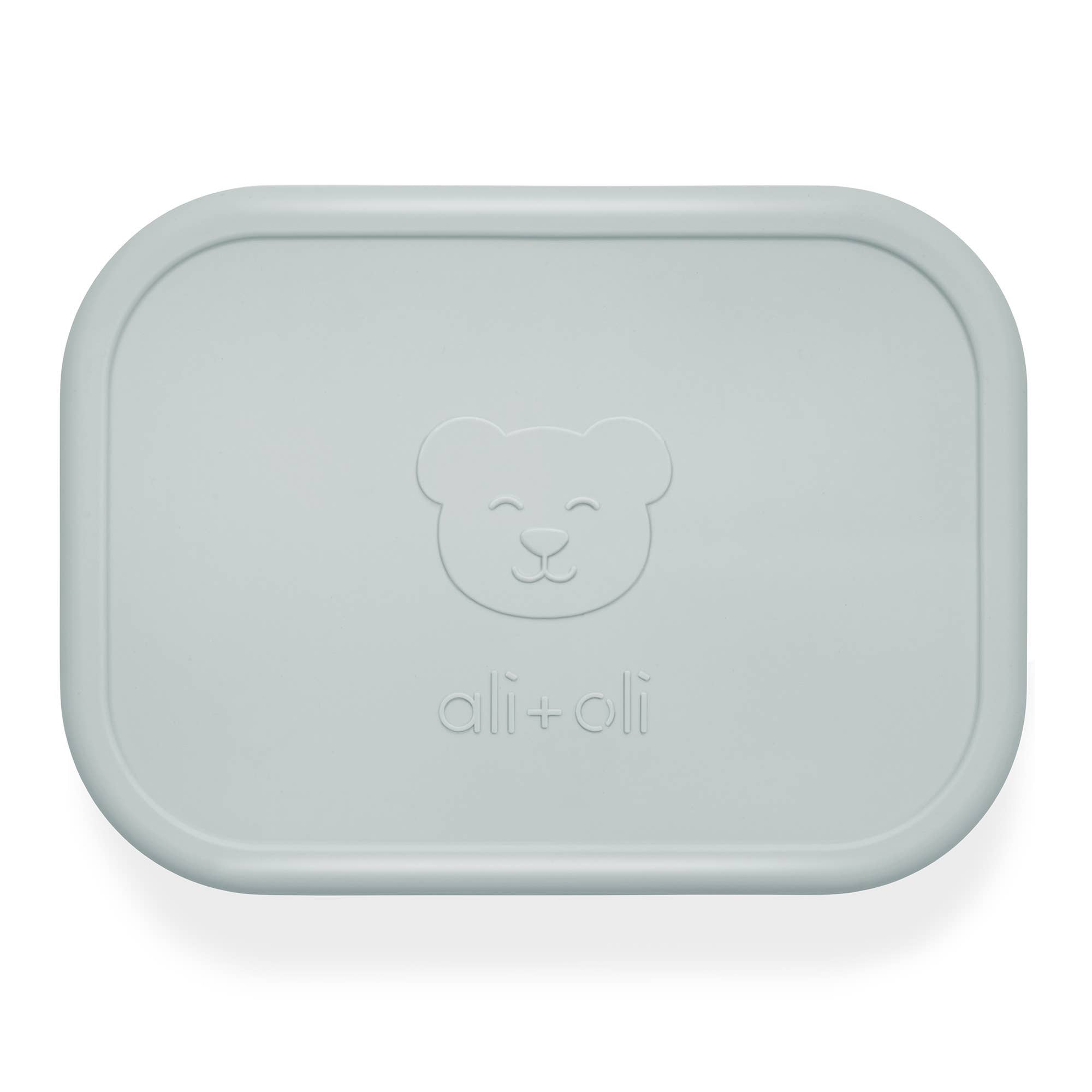 Ali+Oli Leakproof Silicone Bento Box (Blue) Back to School