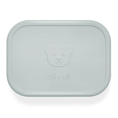 Ali+Oli Leakproof Silicone Bento Box (Blue) Back to School