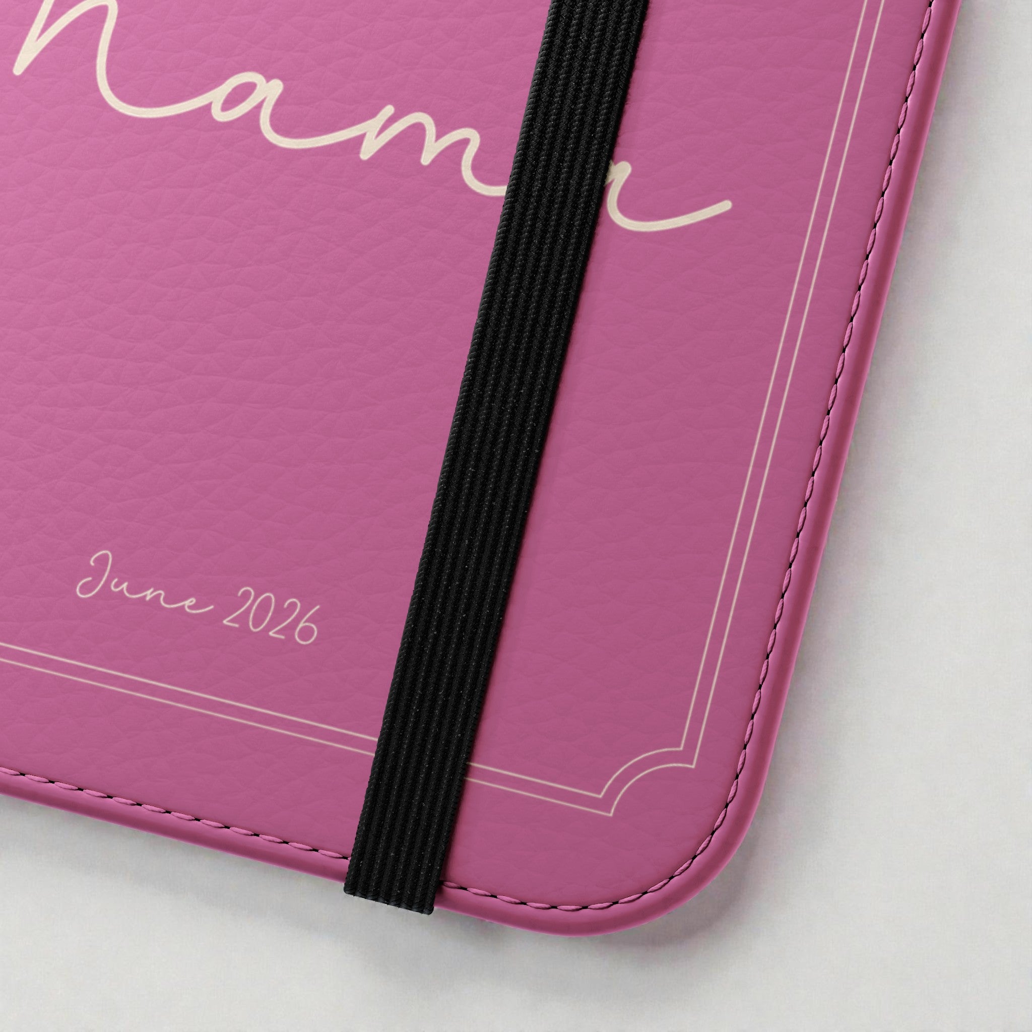 Custom "First Chapter" Book Phone Case for New Moms