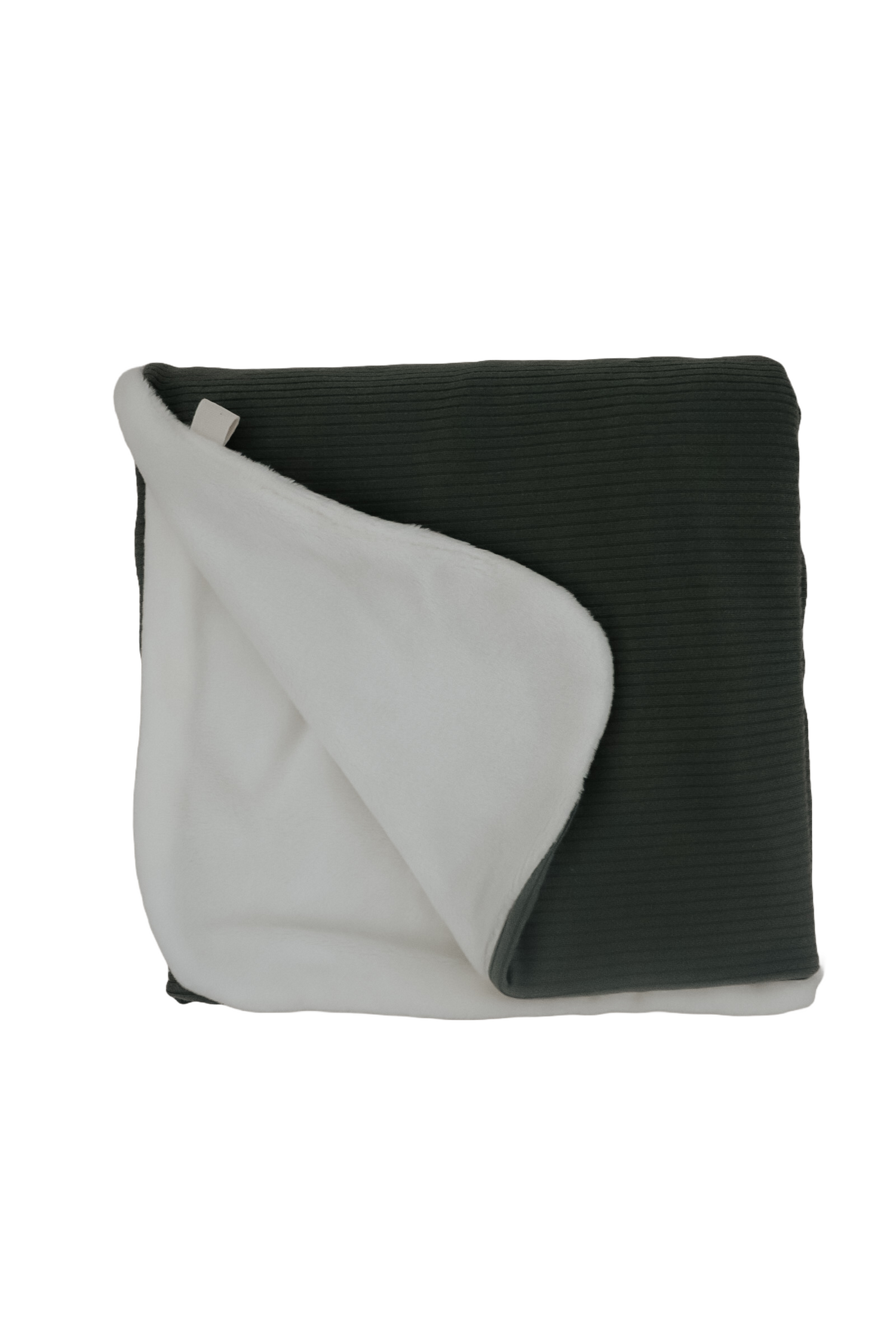 Moss Ribbed Toddler Blanket
