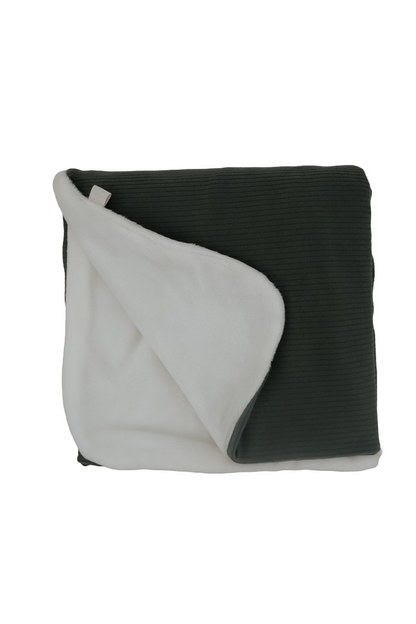 Moss Ribbed Toddler Blanket