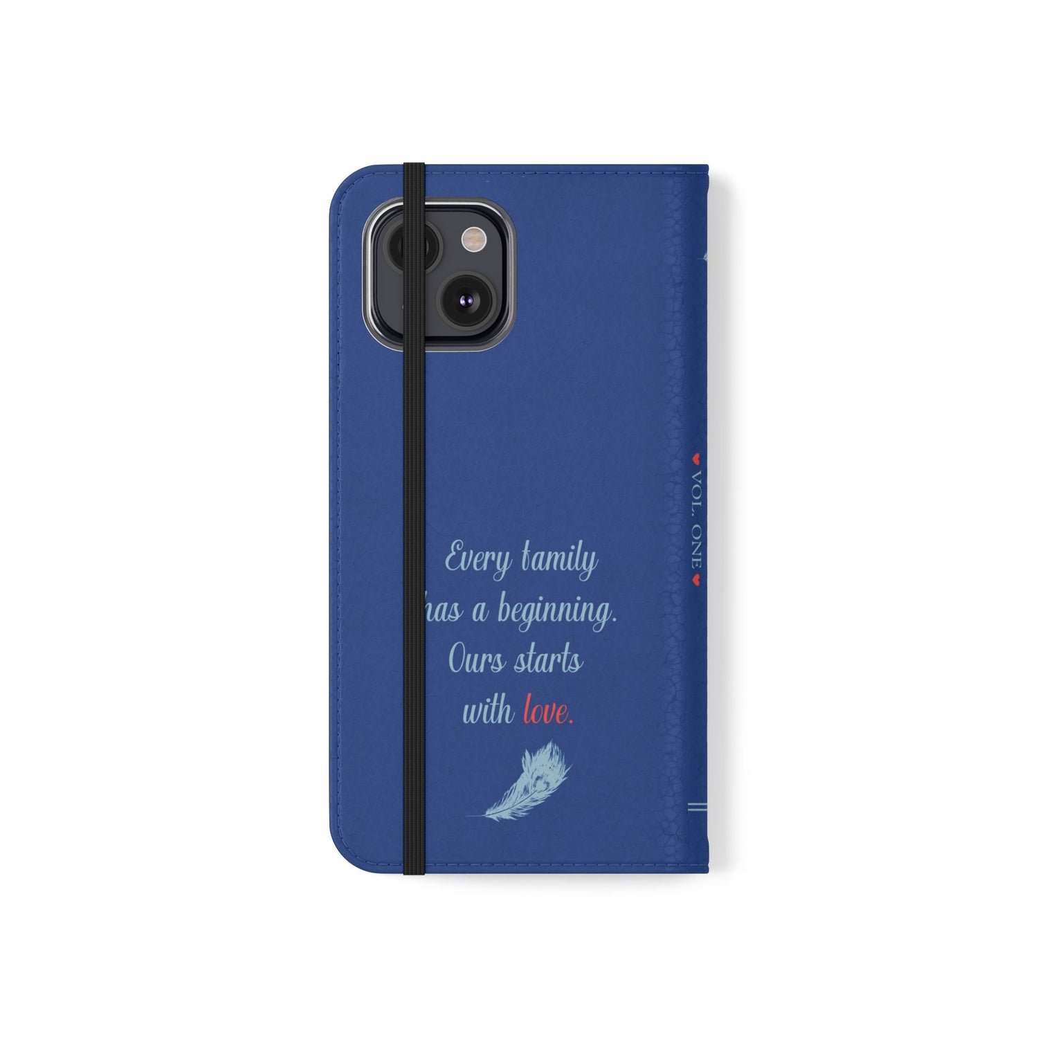 Custom "Our Family Story" Book Phone Case