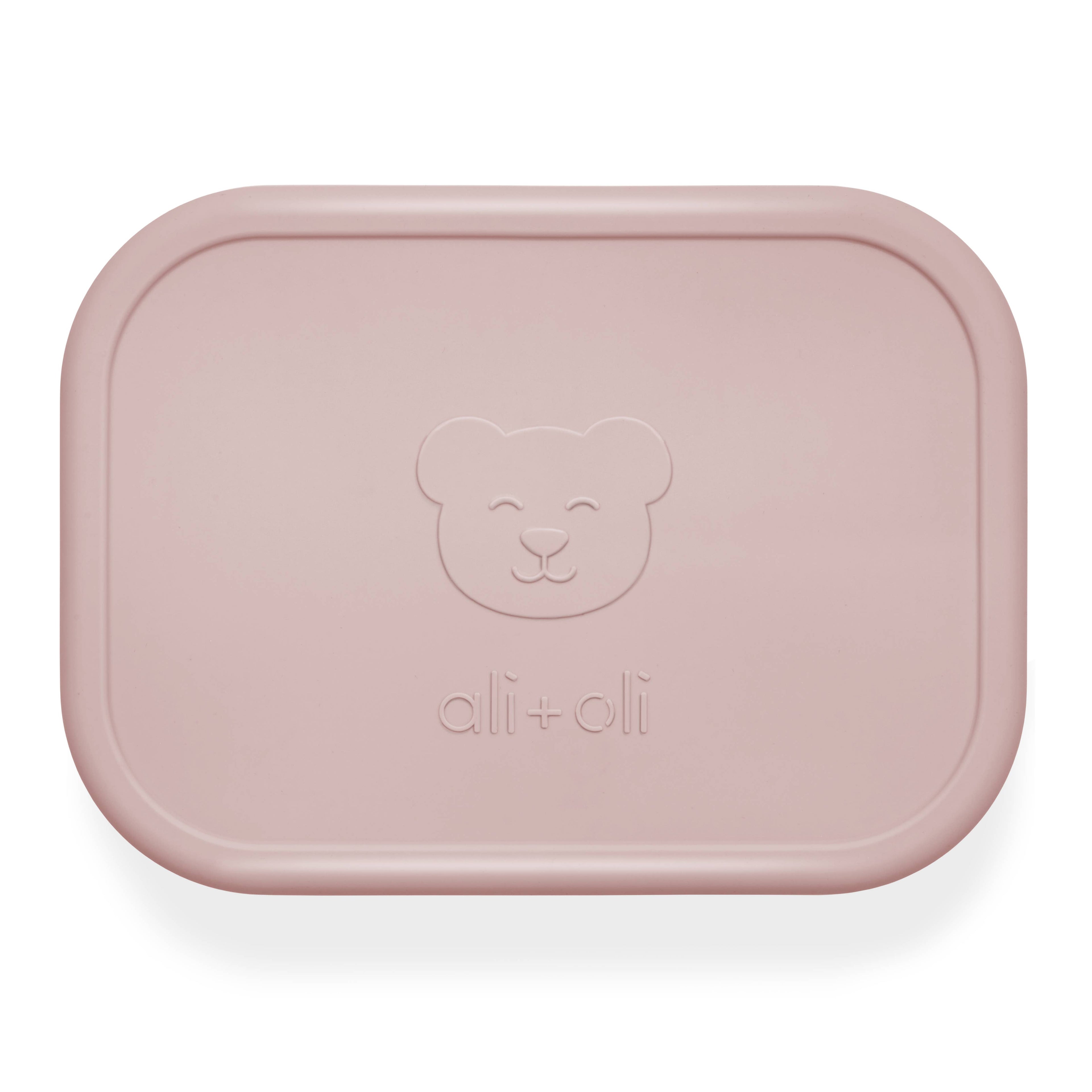 Ali+Oli Leakproof Silicone Bento Box (Rose) Back to School