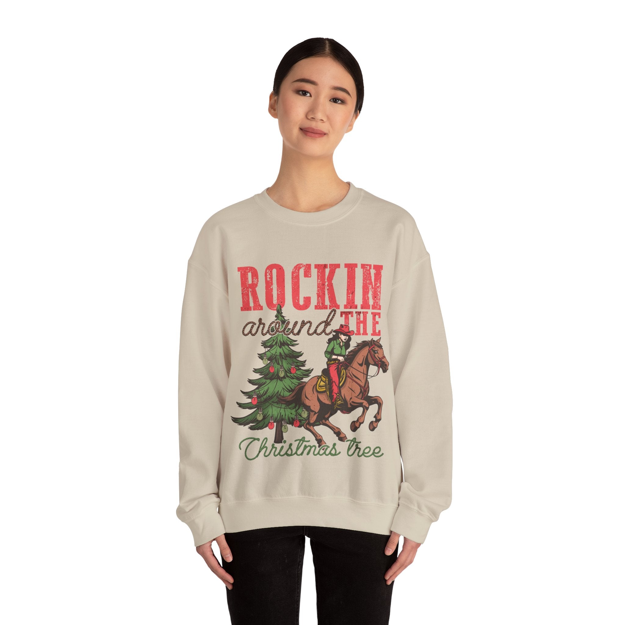 Rockin Around the Christmas Tree Sweatshirt - Gathering Littles