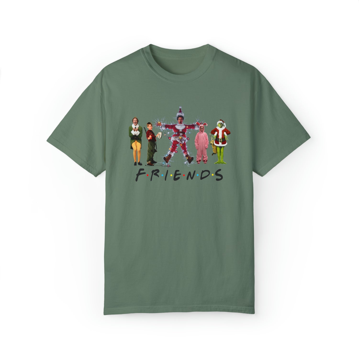 Christmas Movie Watching Shirt, Christmas Friends Shirt, Christmas Movie Friends, Funny Christmas Shirts, Christmas Family Movie, Kids Tees - Gathering Littles