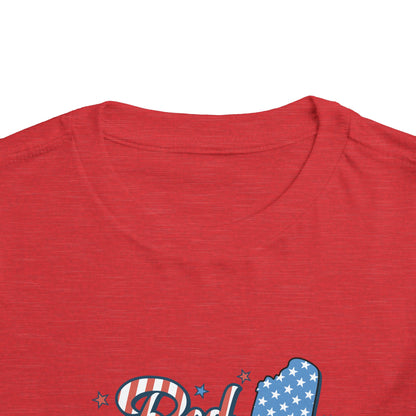 Red White and Blue Toddler Shirt